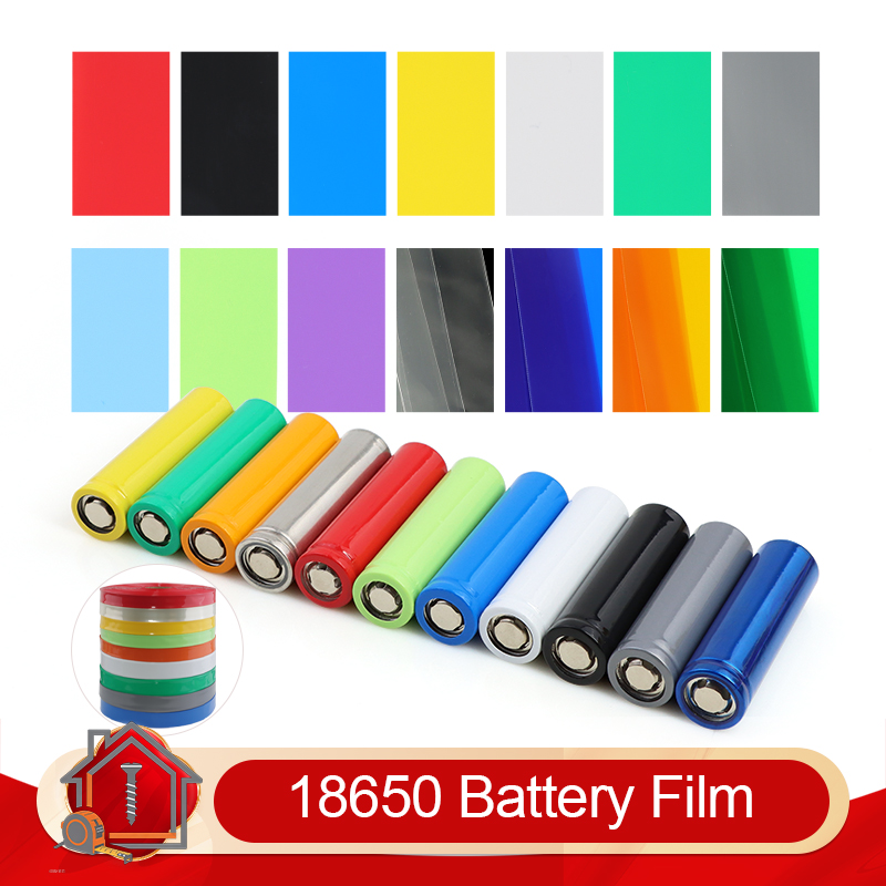 Shrink Sleeve Pvc - 100~1000pcs PreCut 18650 Battery PVC Heat