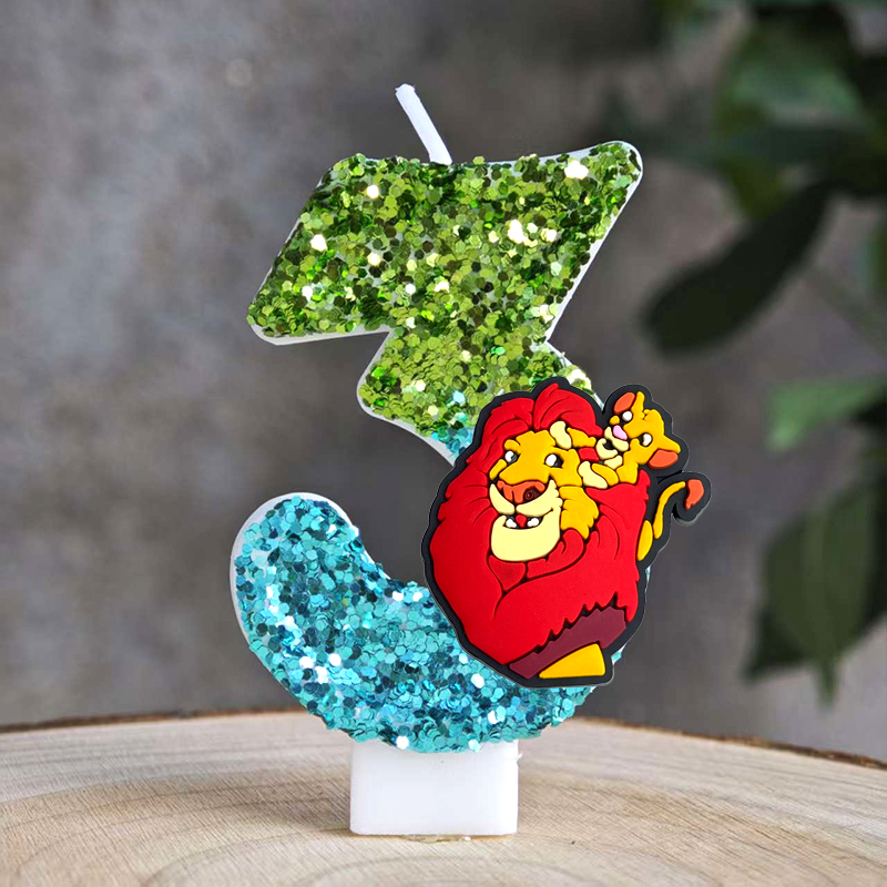 Lion King Simba Candle Number  - Zebra Candle Supplies recension och pris