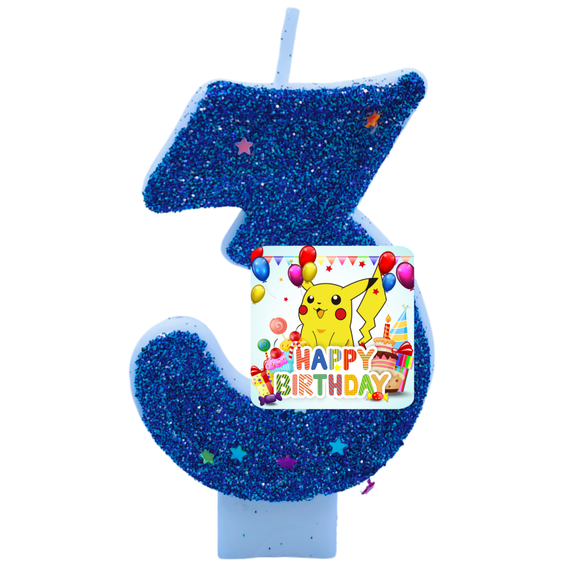 Pokemon Monster Pikachu Candle - Zebra Candle Supplies recension och pris
