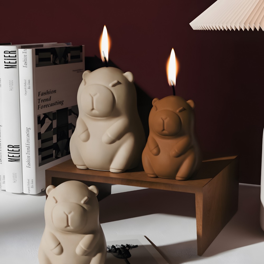 Standing Capybara Scent Candle - Candle Supplies Storage recension och pris