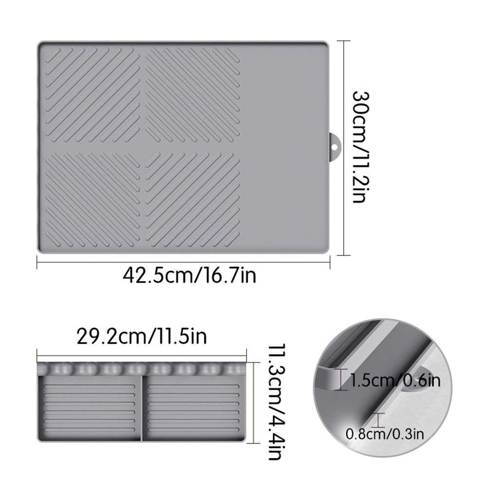 LMETJMA Silicone Grill Mat for - Heat Resistant Mat recension och pris