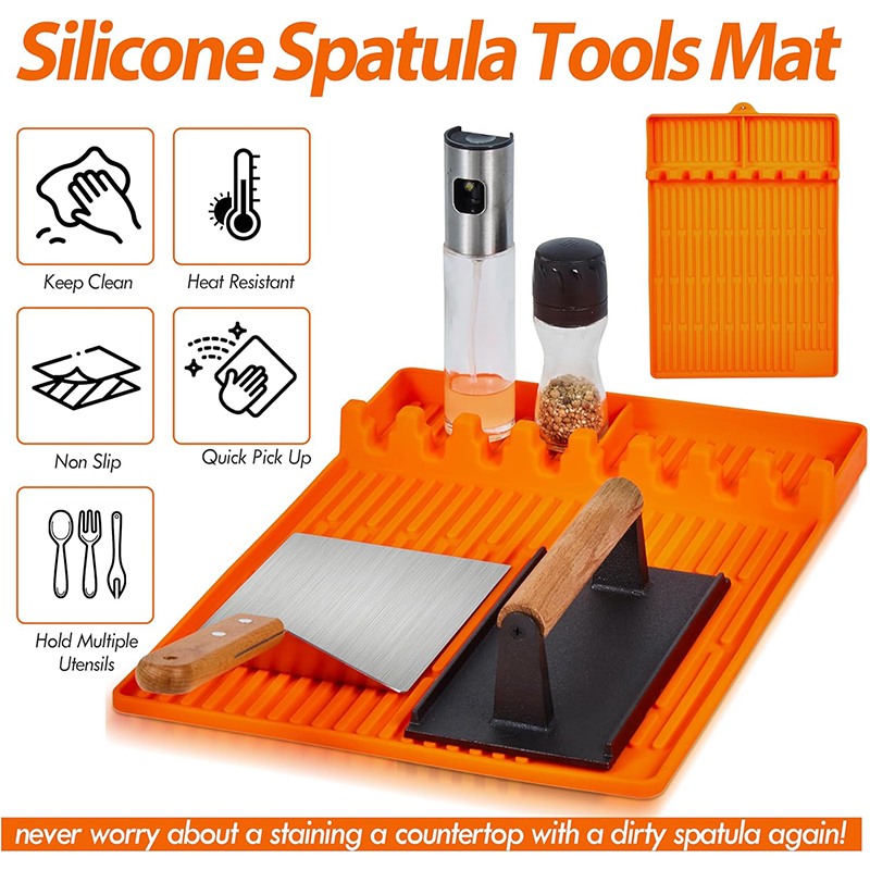 LMETJMA Silicone Grill Mat for - Heat Resistant Mat recension och pris