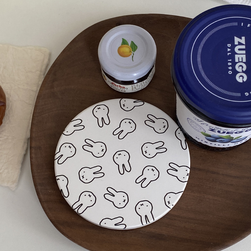 Hot Cute Miffy Series Coffee C - Heat Resistant Mat recension och pris