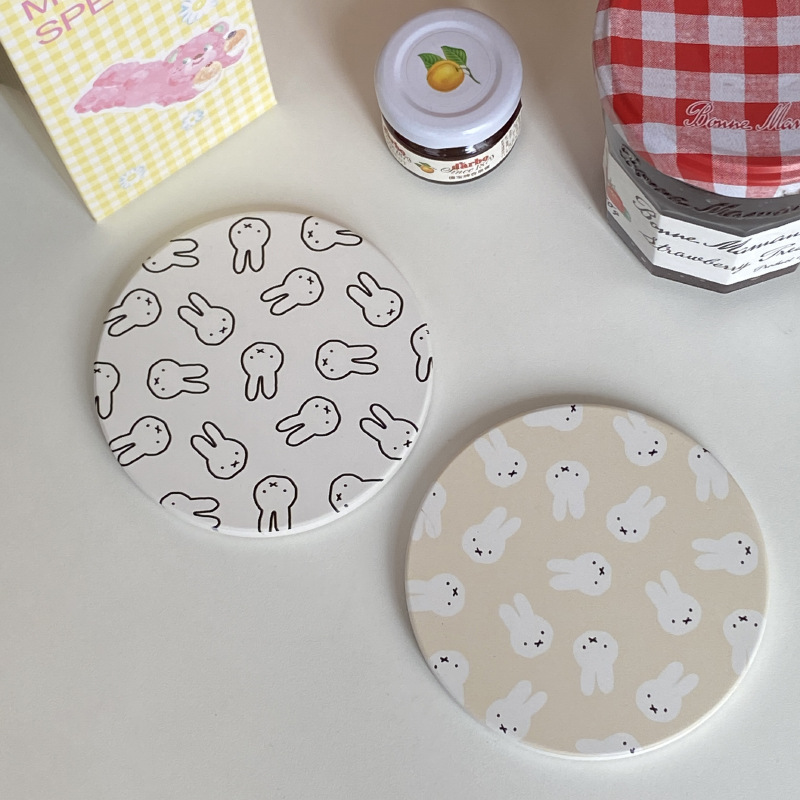 Hot Cute Miffy Series Coffee C - Heat Resistant Mat recension och pris