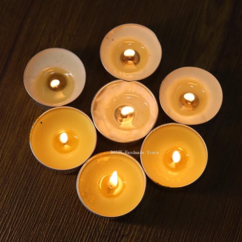 Empty Tea Wax Circular Aluminu - Candle Supplies Storage recension och pris