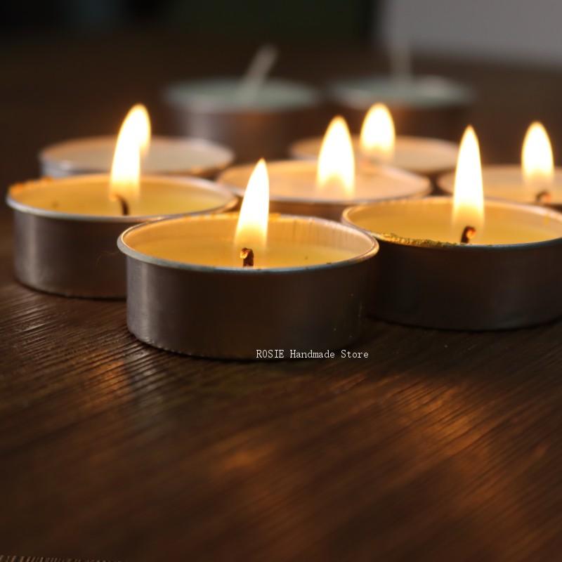 Empty Tea Wax Circular Aluminu - Candle Supplies Storage recension och pris