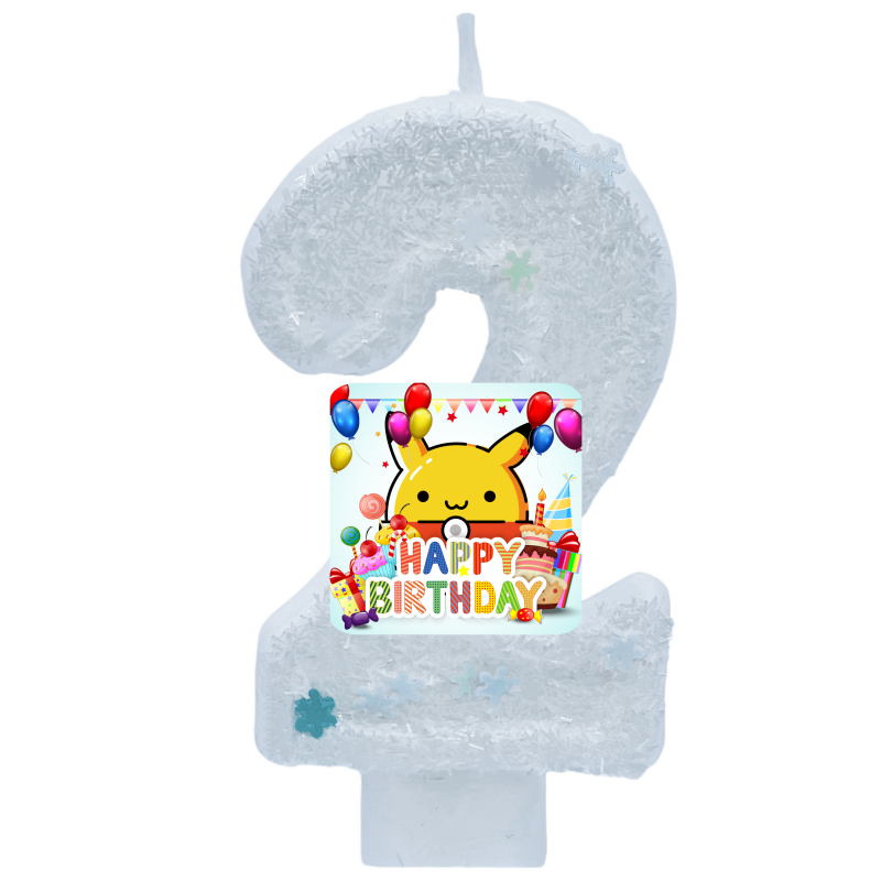 Pokemon Monster Pikachu Candle - Zebra Candle Supplies recension och pris