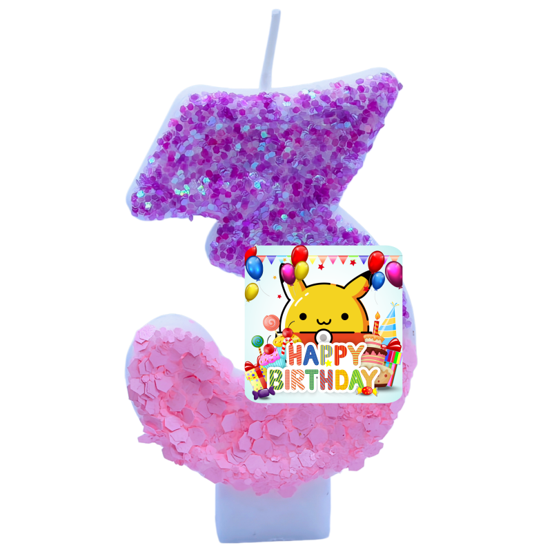 Pokemon Monster Pikachu Candle - Zebra Candle Supplies recension och pris