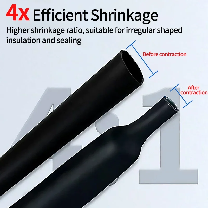 Heat Shrink Tube with Glue Adh - Shrink Sleeve Pvc recension och pris