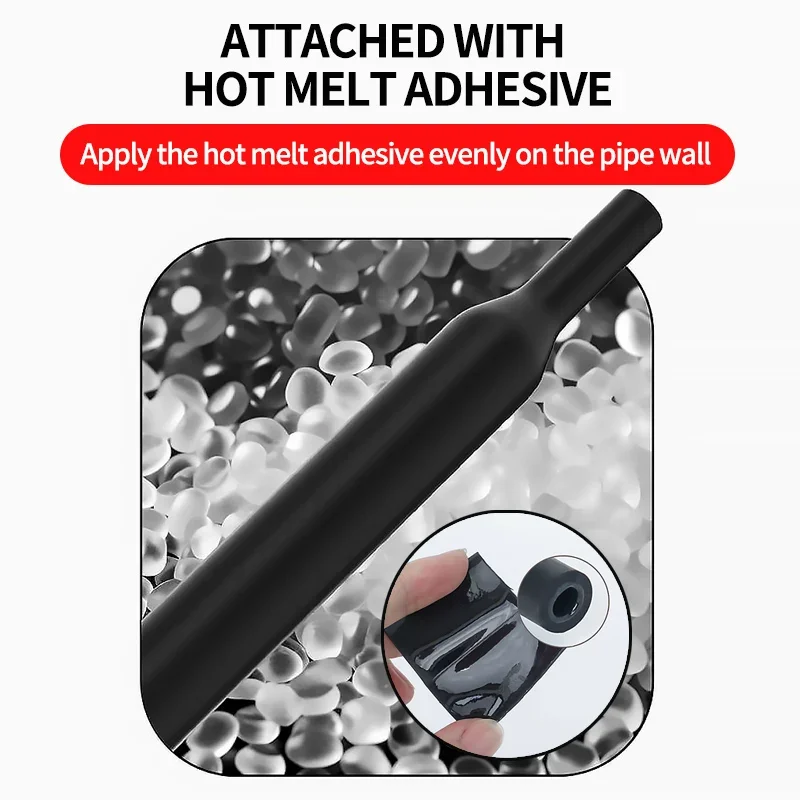 Heat Shrink Tube with Glue Adh - Shrink Sleeve Pvc recension och pris