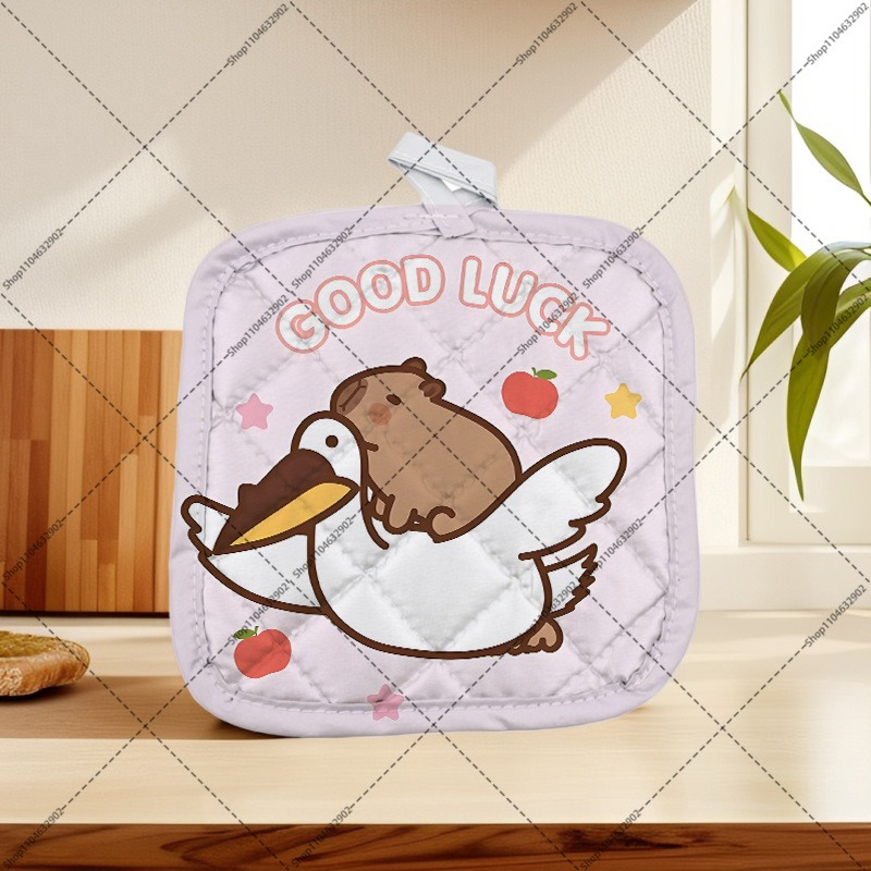 Capybara Cartoon Heat Resistan - Heat Resistant Mat recension och pris