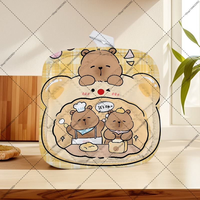 Capybara Cartoon Heat Resistan - Heat Resistant Mat recension och pris