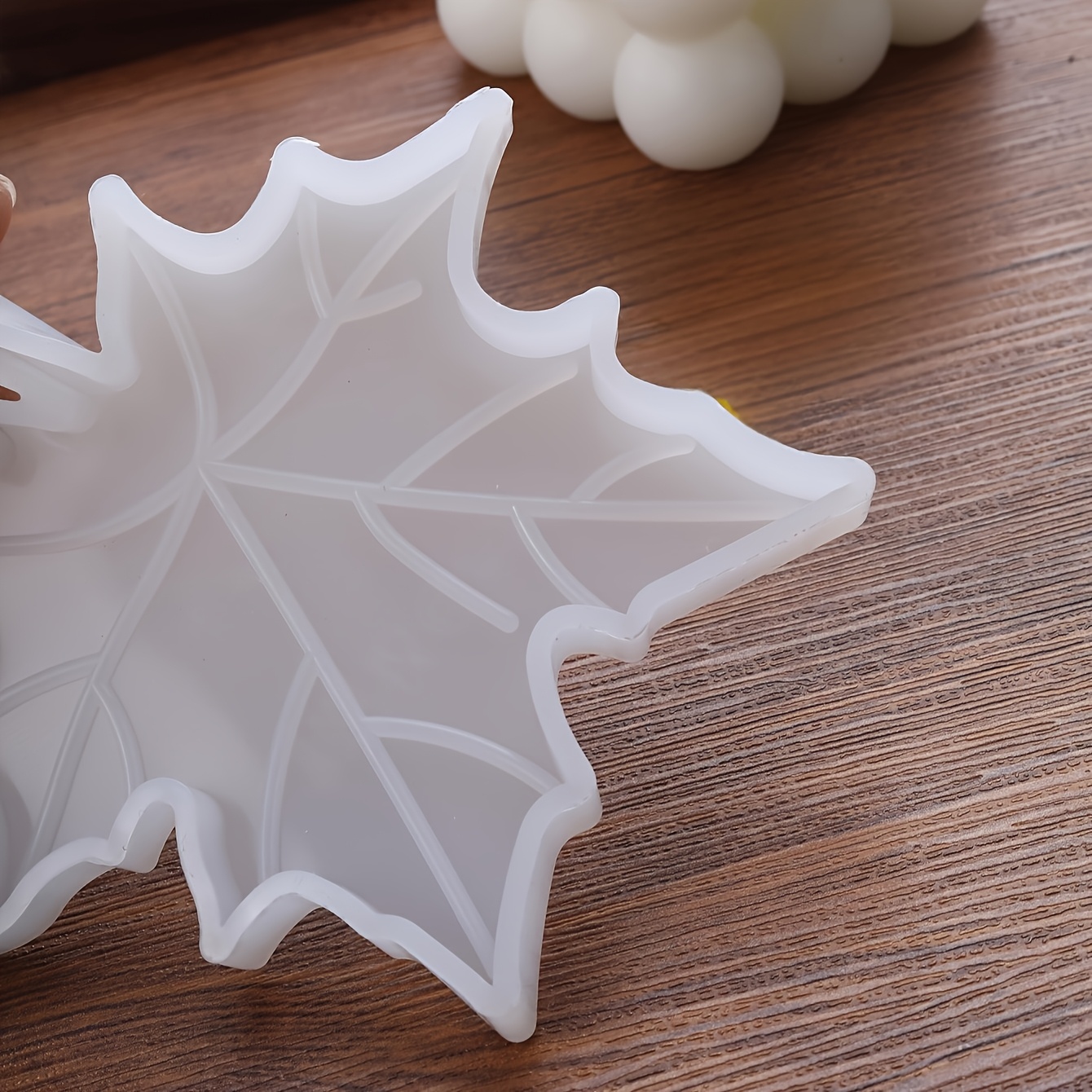 1PC Maple Leaf shaped Silicone - Candle Supplies Storage recension och pris