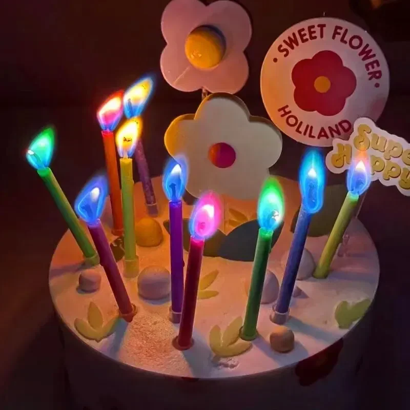 6pcs Colored Birthday Party Su - Zebra Candle Supplies recension och pris
