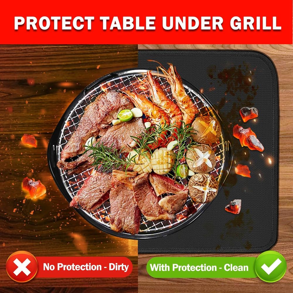 15 x 18 Grill Mat - Heat Resis - Heat Resistant Mat recension och pris