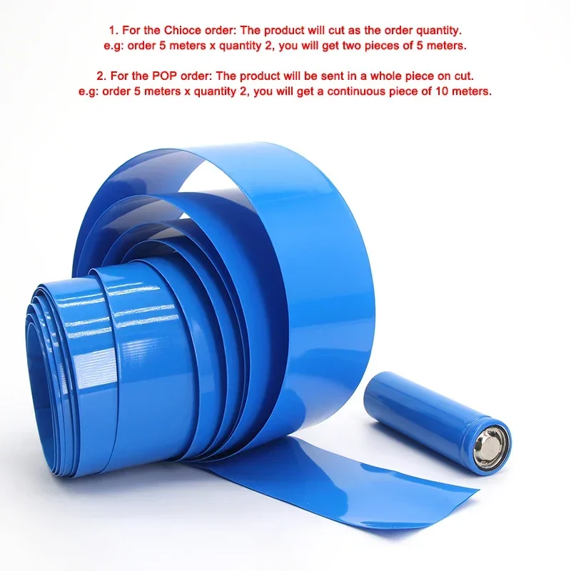 18650 PVC Heat Shrink Tube Bat - Shrink Sleeve Pvc recension och pris