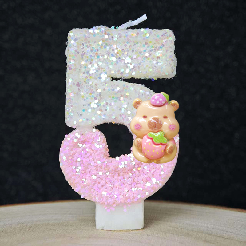 New Capybara Candles Cake Deco - Zebra Candle Supplies recension och pris