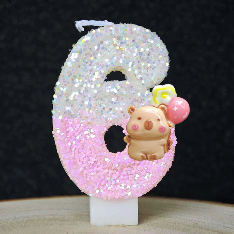 New Capybara Candles Cake Deco - Zebra Candle Supplies recension och pris