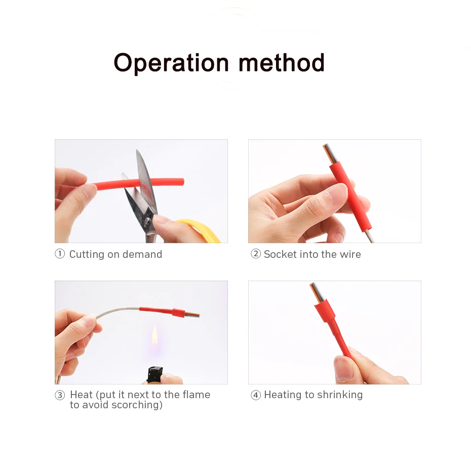580pcs/Set Waterproof Shrinkag - Shrink Sleeve Pvc recension och pris