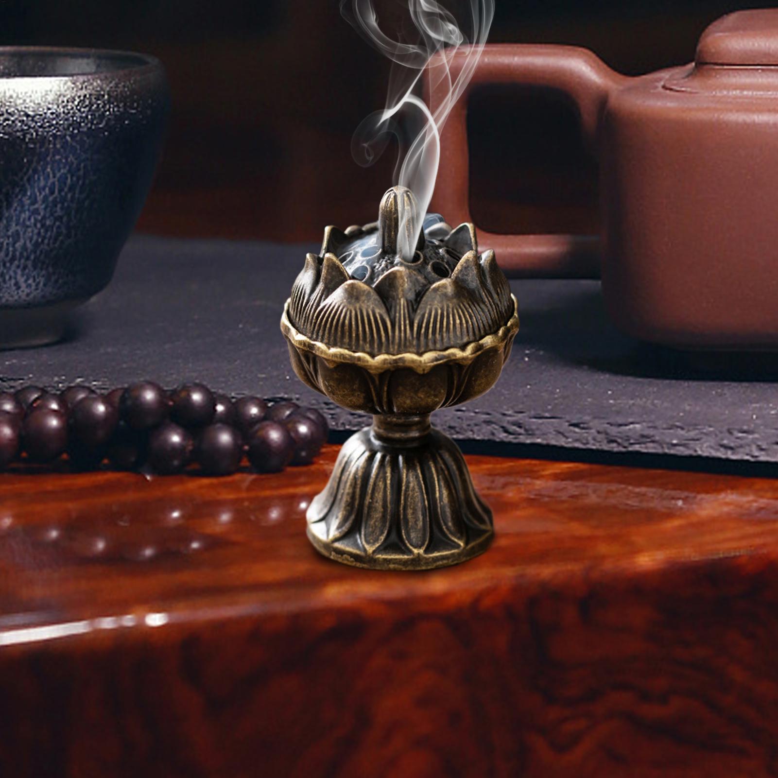 Metal Incense Burner Small Vin - Zen Candle Supplies recension och pris