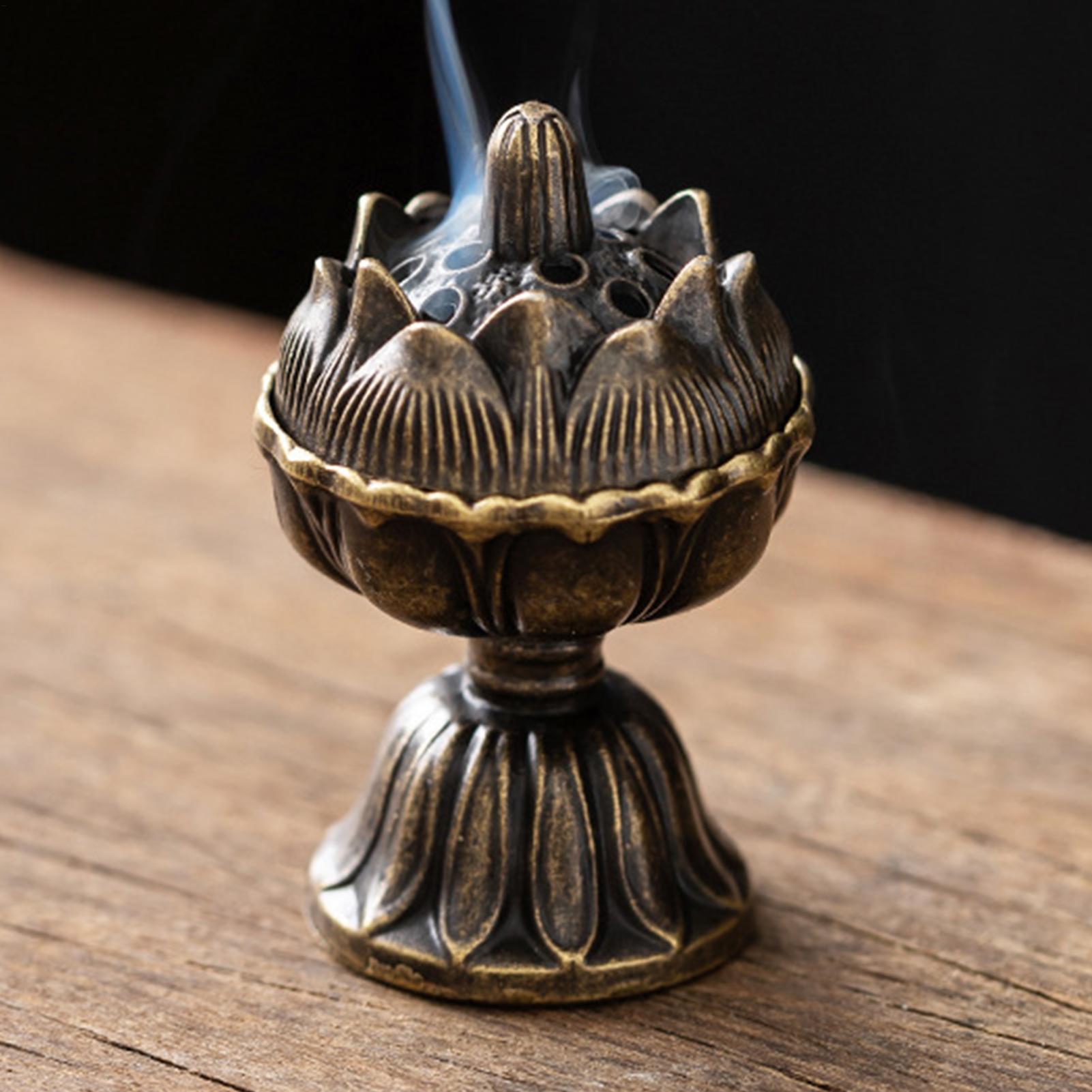 Metal Incense Burner Small Vin - Zen Candle Supplies recension och pris