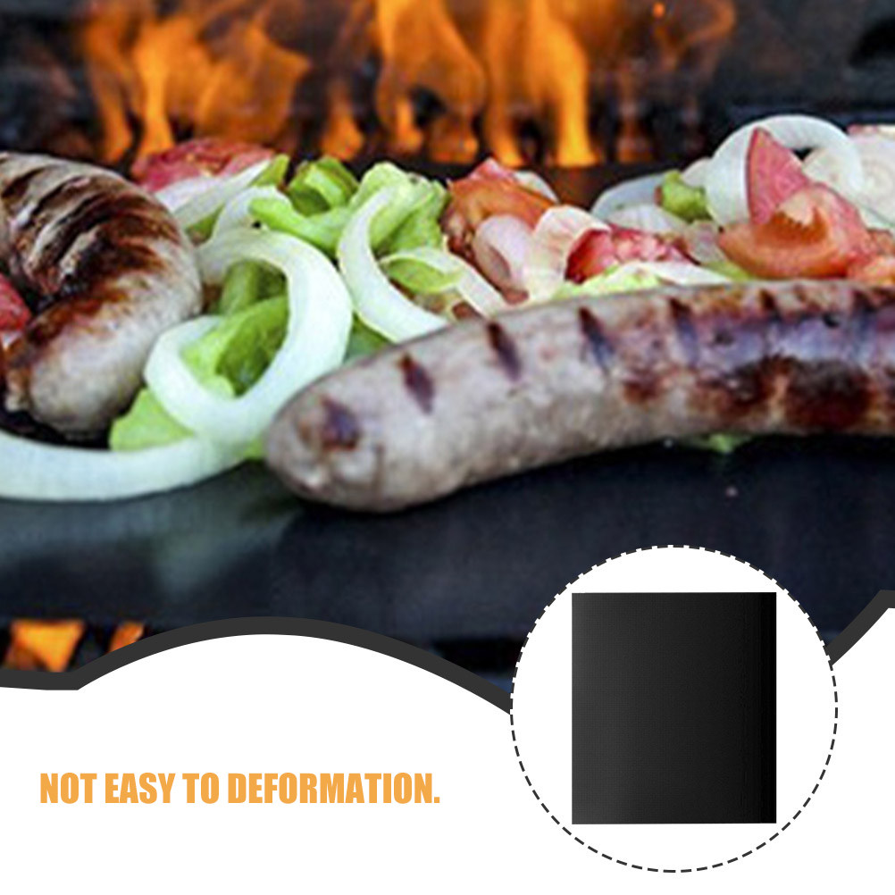 3Pcs Nonstick Bbq Mats Tpfe He - Heat Resistant Mat recension och pris
