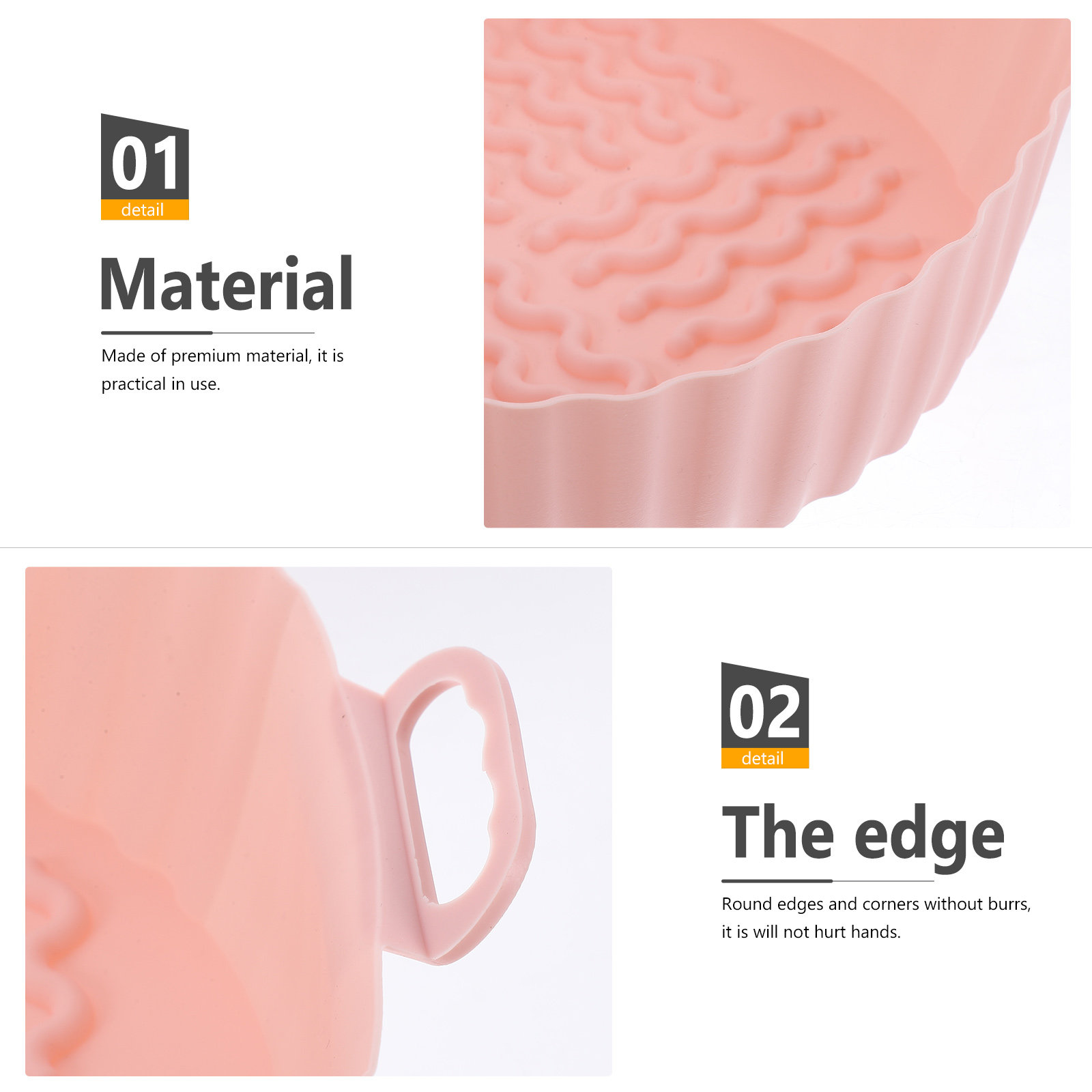 2Pcs Silicone Baking Mat for A - Heat Resistant Mat recension och pris