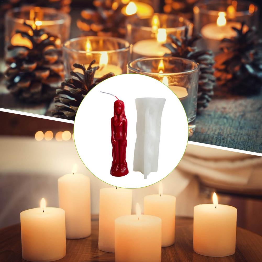 DIY Candle Mold Humanoid Candl - Candle Supplies Storage recension och pris