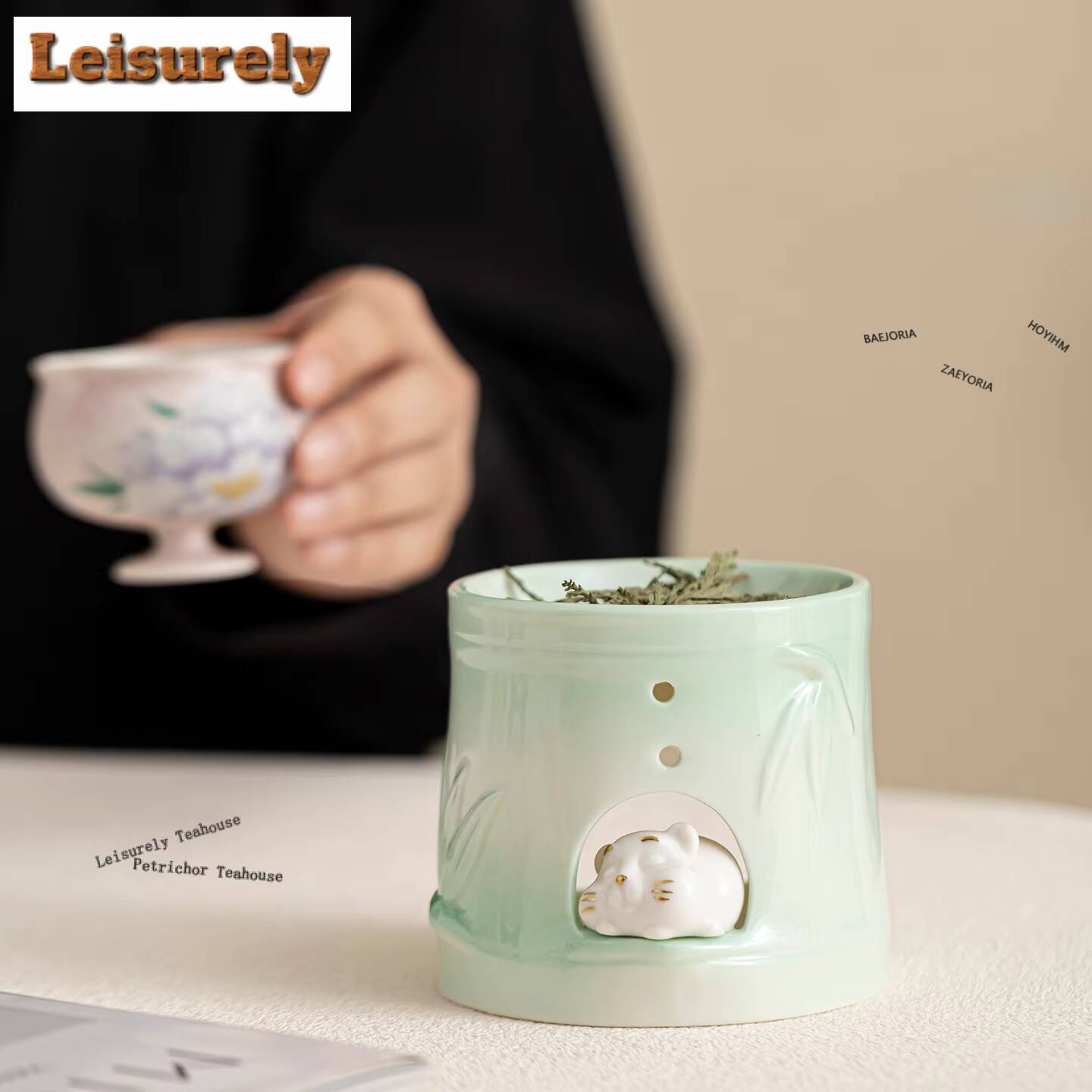 Bamboo Rat Incense Holder Zen  - Zen Candle Supplies recension och pris
