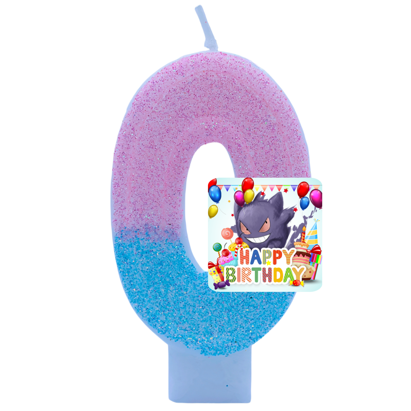 Pokemon Gengar Candles Themed  - Zebra Candle Supplies recension och pris
