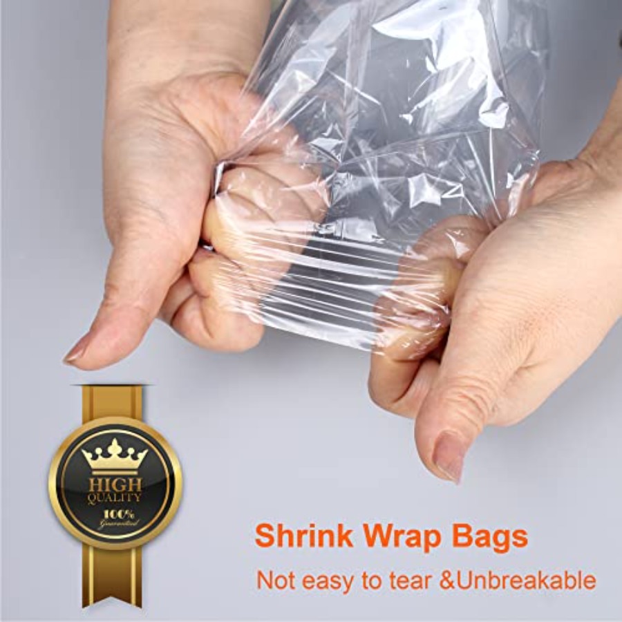 Shrink Wrap Bags - 100Pcs 12 x - Shrink Sleeve Pvc recension och pris