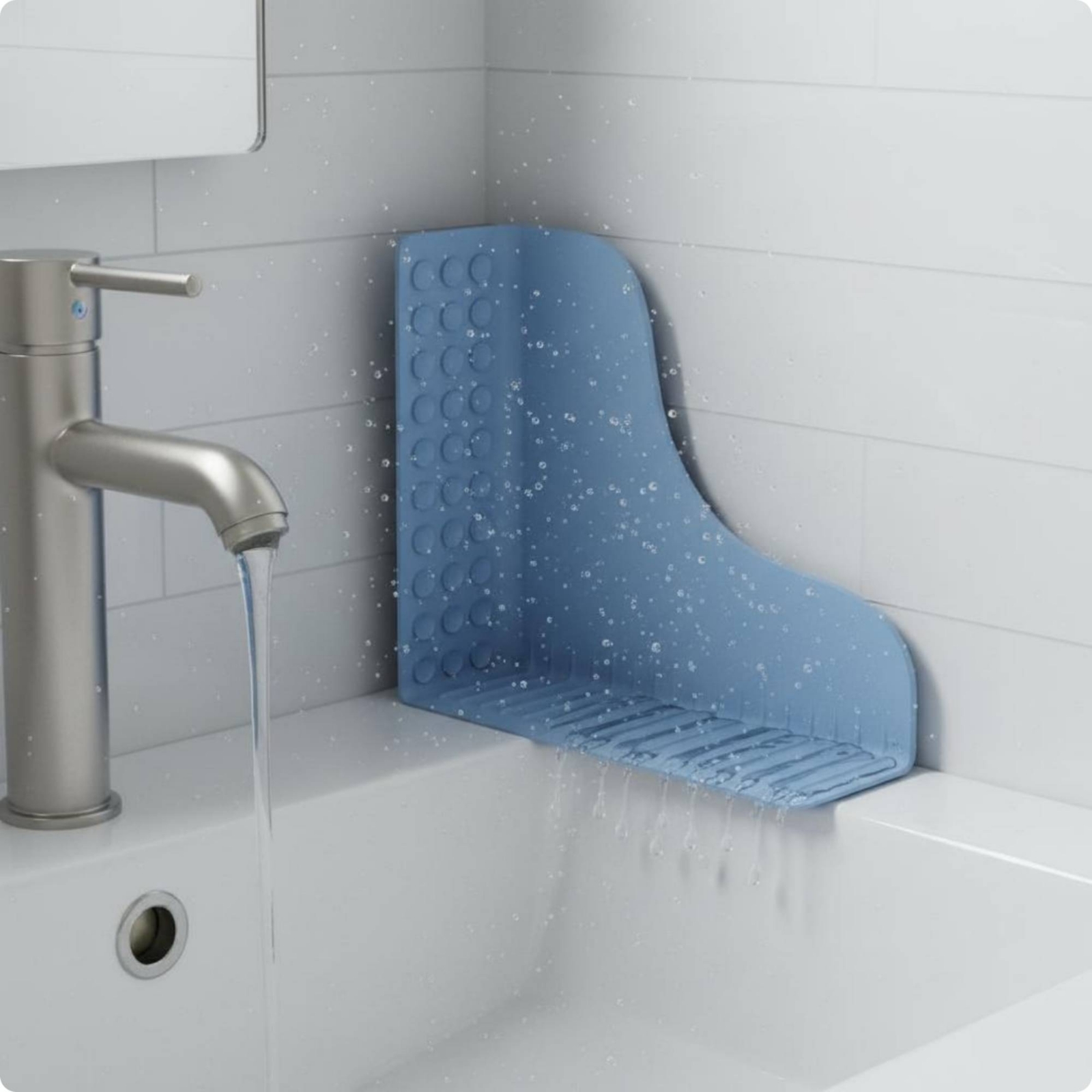 Water Splash Guard Mat BPA Fre - Heat Resistant Mat recension och pris