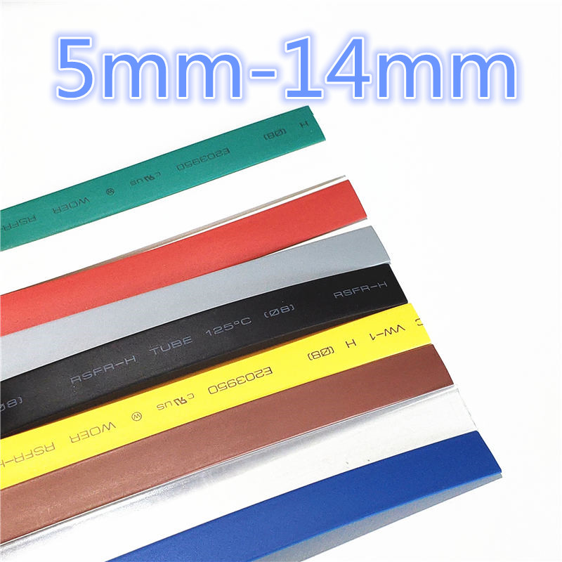 3meters/piece 2:1 7 Colors 5mm - Shrink Sleeve Pvc recension och pris