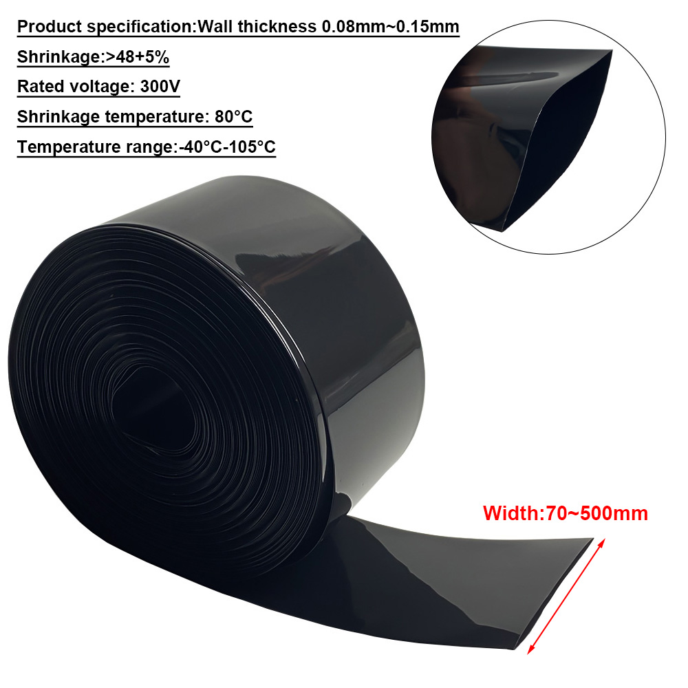 1meter 18650 Lipo Battery PVC  - Shrink Sleeve Pvc recension och pris