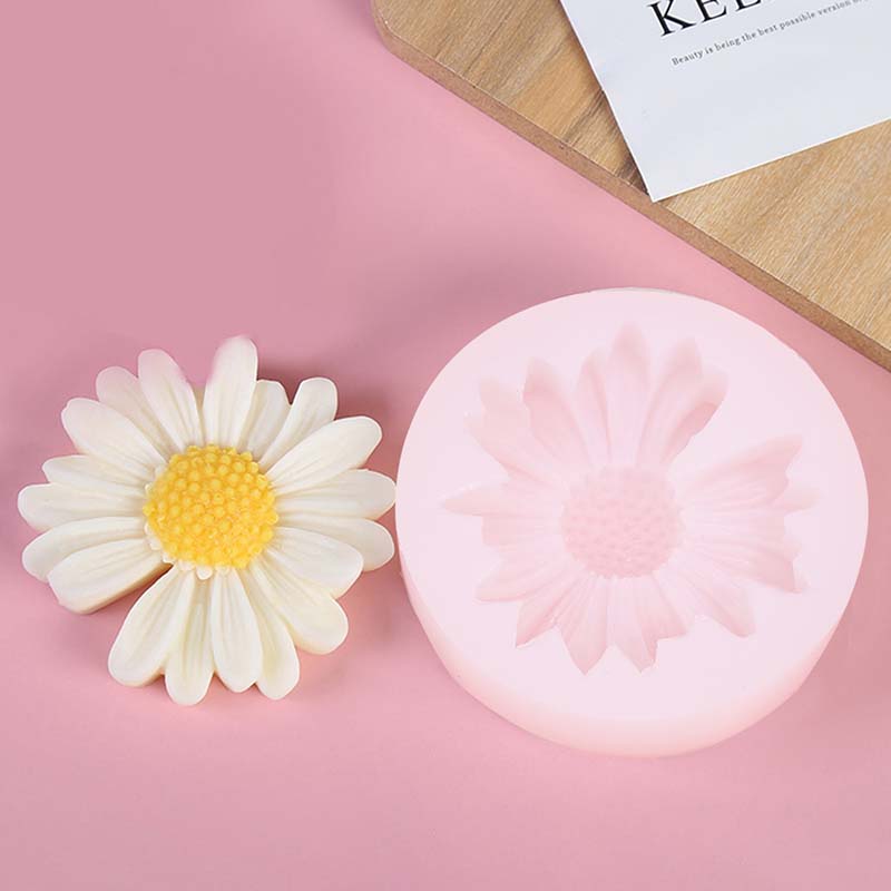 DIY Candle Silicone Mold Daisy - Candle Supplies Storage recension och pris