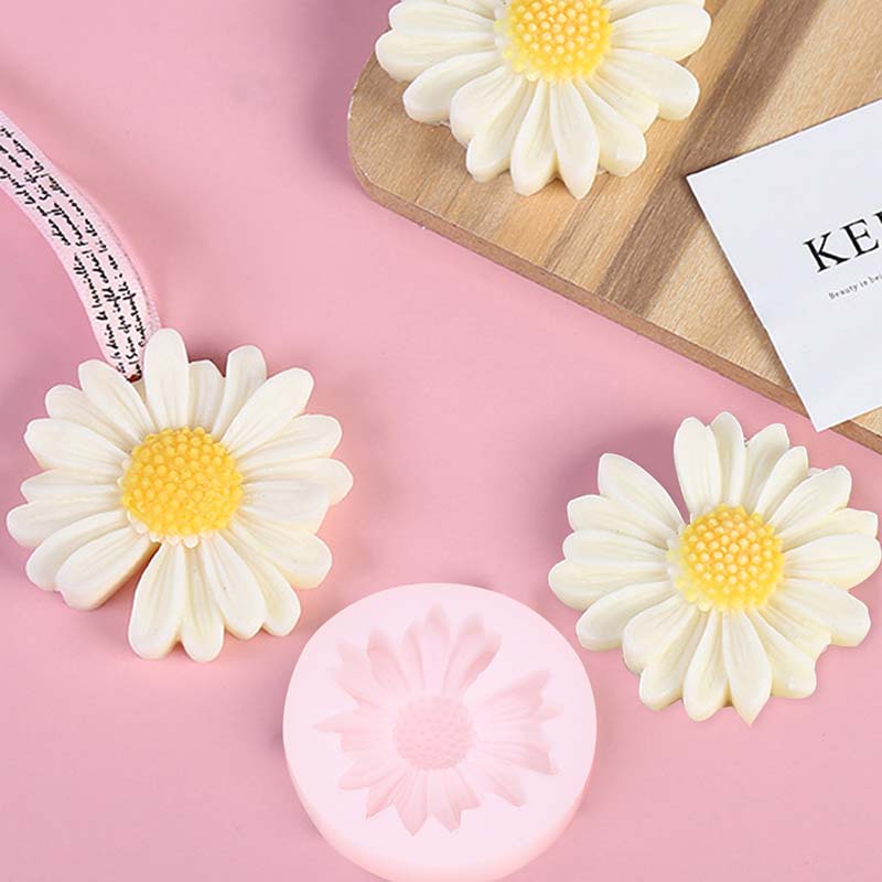 DIY Candle Silicone Mold Daisy - Candle Supplies Storage recension och pris