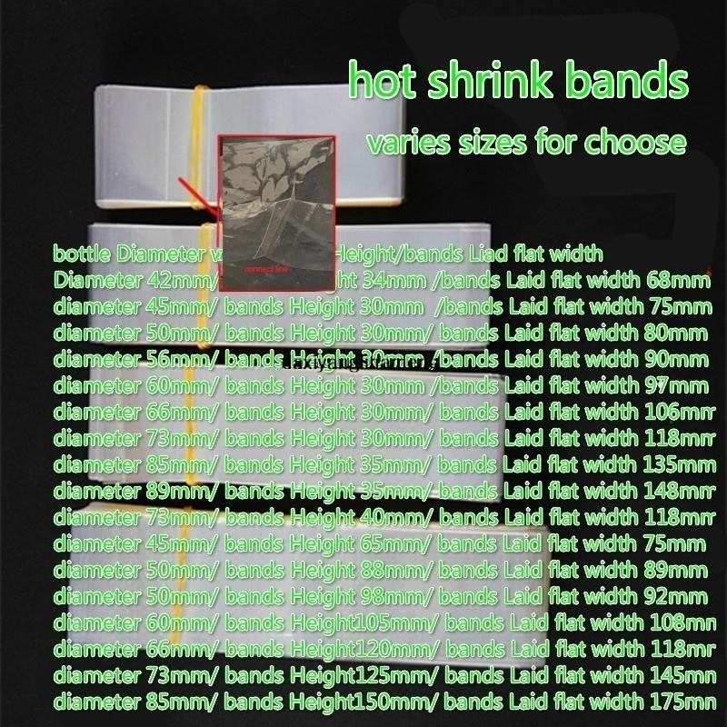 400pcs/lot PVC Hot Heat Shrink - Shrink Sleeve Pvc recension och pris