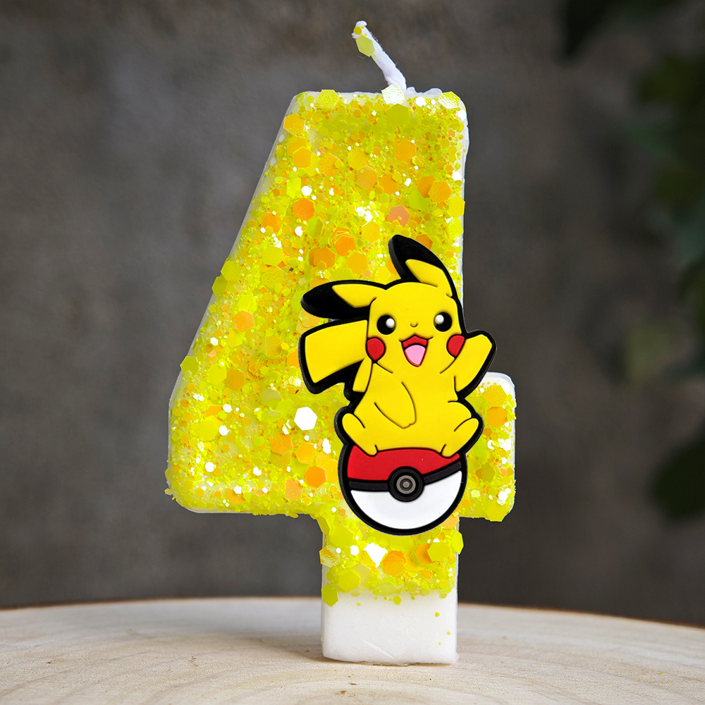 Pokemon Pikachu Candle Monster - Zebra Candle Supplies recension och pris