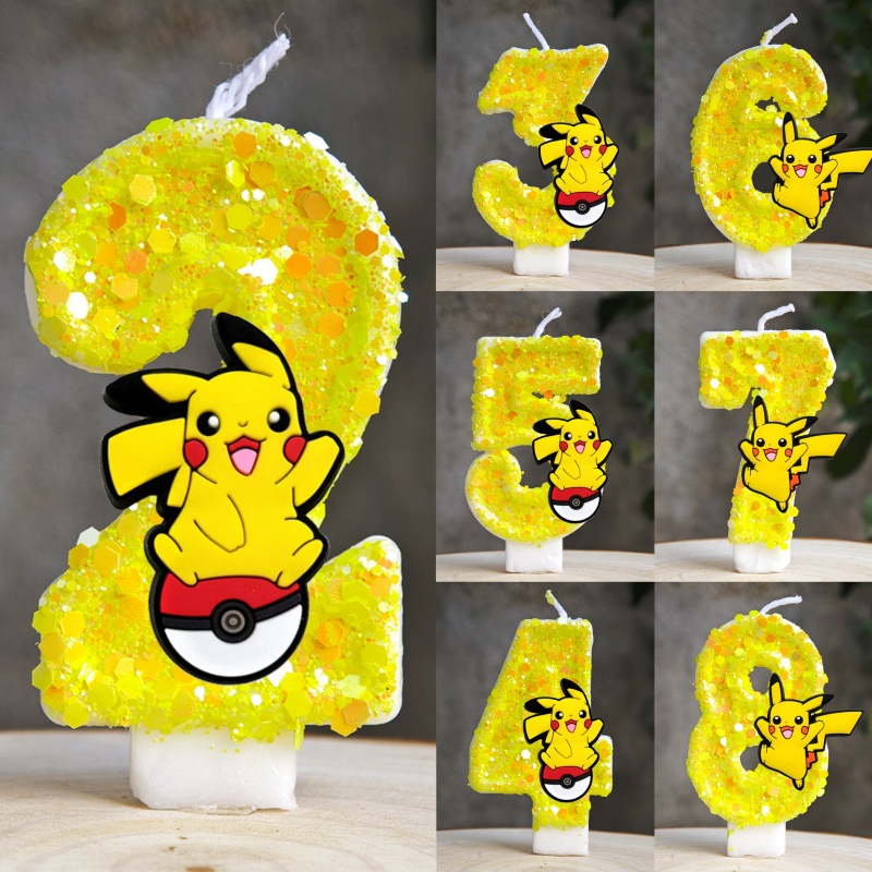 Pokemon Pikachu Candle Cartoon - Zebra Candle Supplies recension och pris