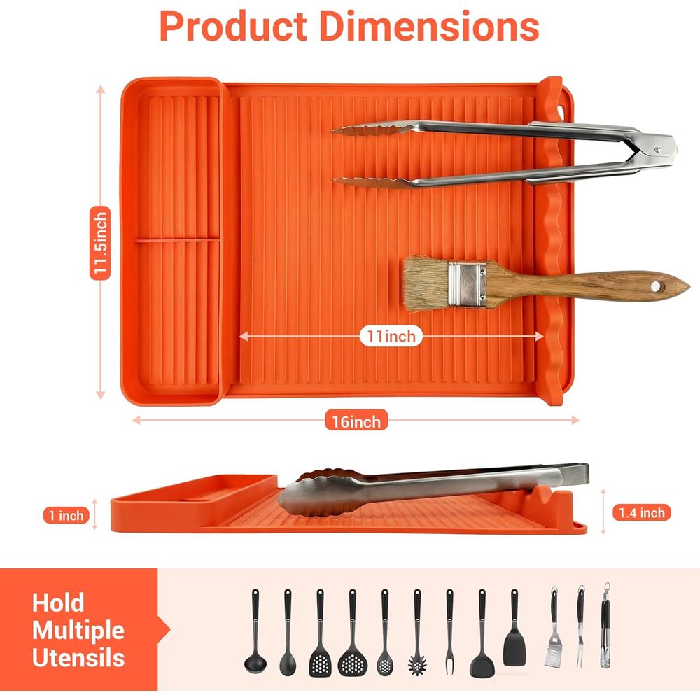 Heat Resistant Silicone Grill  - Heat Resistant Mat recension och pris