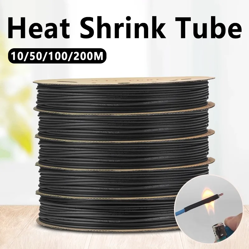 100 Meters/10M 3:1 Heat Shrink - Shrink Sleeve Pvc recension och pris