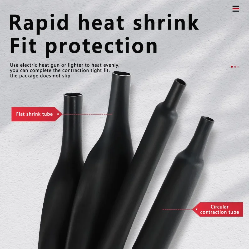 100 Meters/10M 3:1 Heat Shrink - Shrink Sleeve Pvc recension och pris