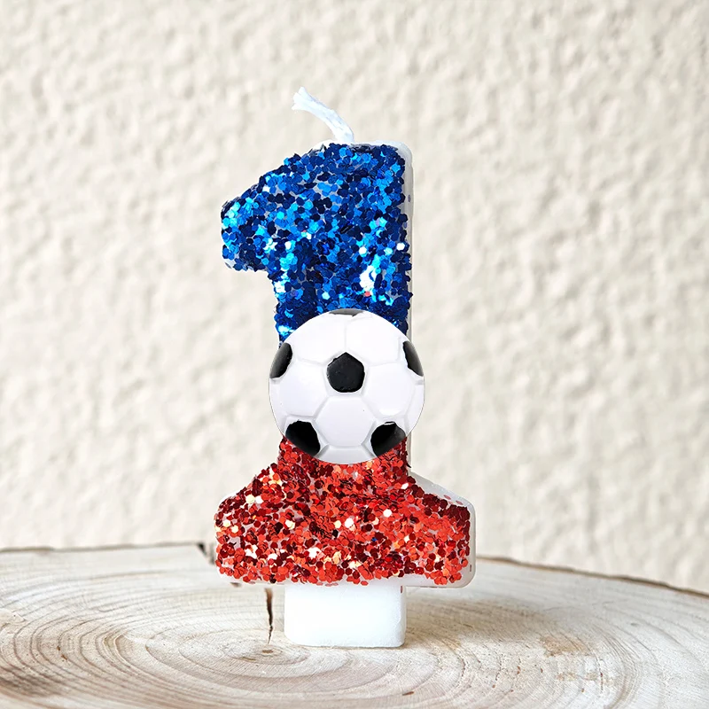 Football Candles Number 0-9 So - Zebra Candle Supplies recension och pris